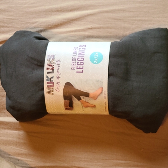 Muk Luks Pants - NIP 2X/3X Muk Luks Fleece Lined Leggings